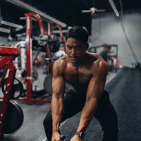 Portrait of personal trainer James